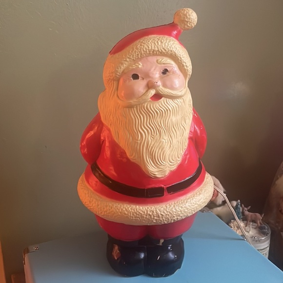 Vintage Union Products Blow Mold Santa - Picture 2 of 6